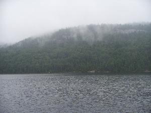 Grey day on Howry Lake