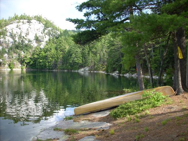 Great Mountain Lake, south view from site 152