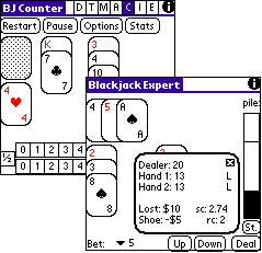 Blackjack Counter/Expert Bundle for Palm OS