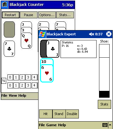 Blackjack Counter/Expert Bundle for Pocket PC