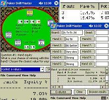 Poker Drill Master for Pocket PC