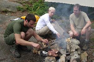 Steak dinner